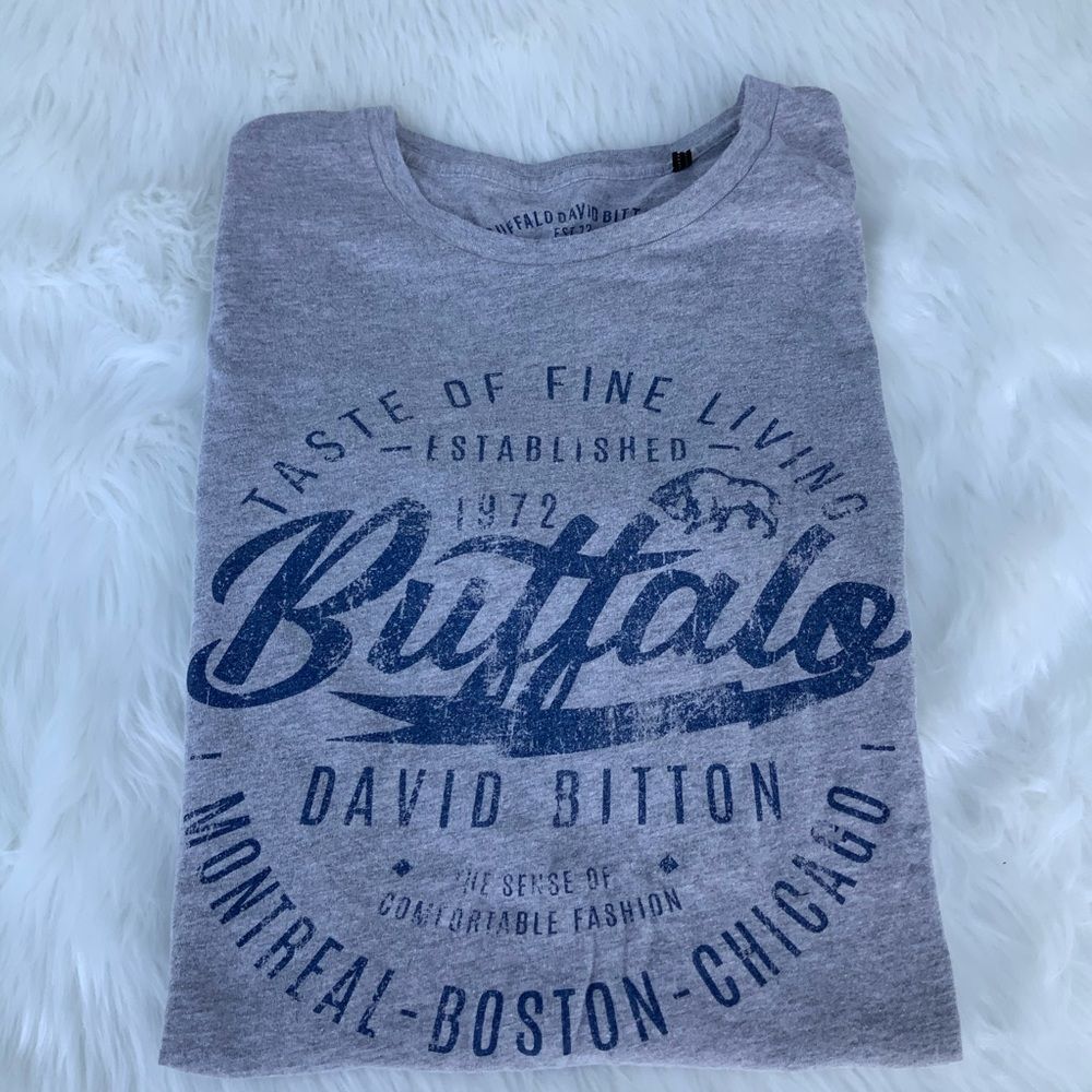 Buffalo David Bitton tshirt gray.